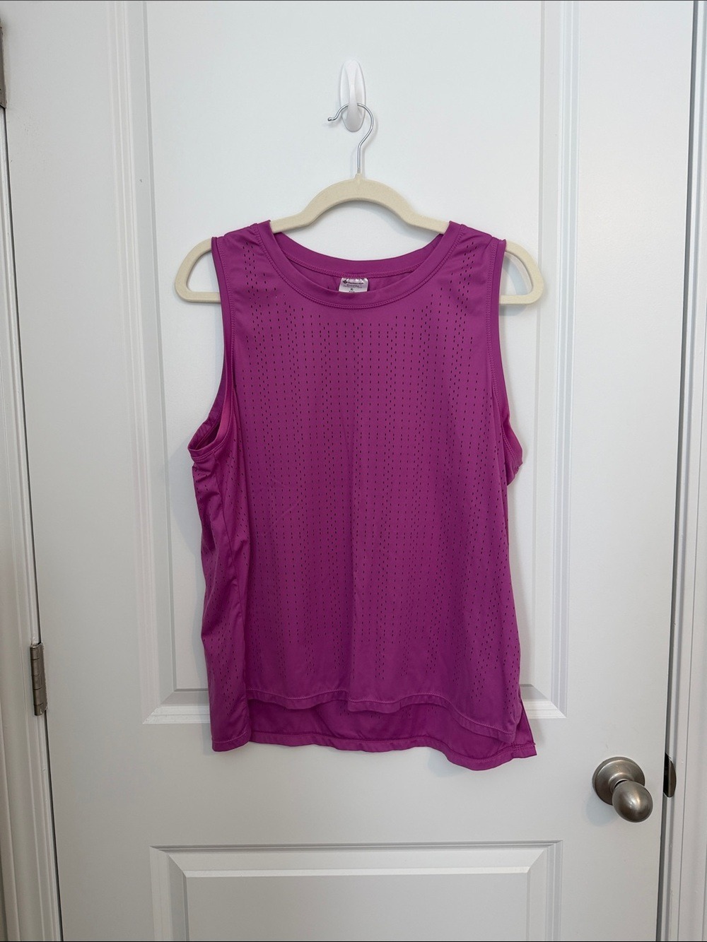Member's Mark Performance Tank Top XL Magenta Athletic Sleeveless